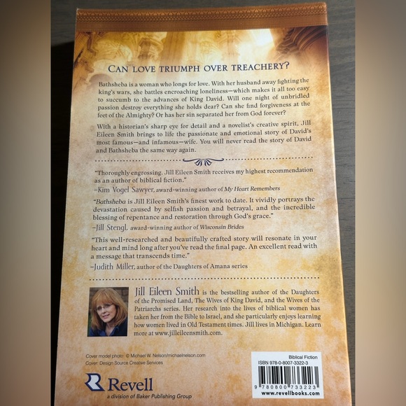 Bathsheba Novel by Jill Eileen Smith - Picture 2 of 2